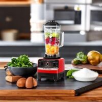 Silver Commercial Heavy Duty Blender 2in1 Double Jug